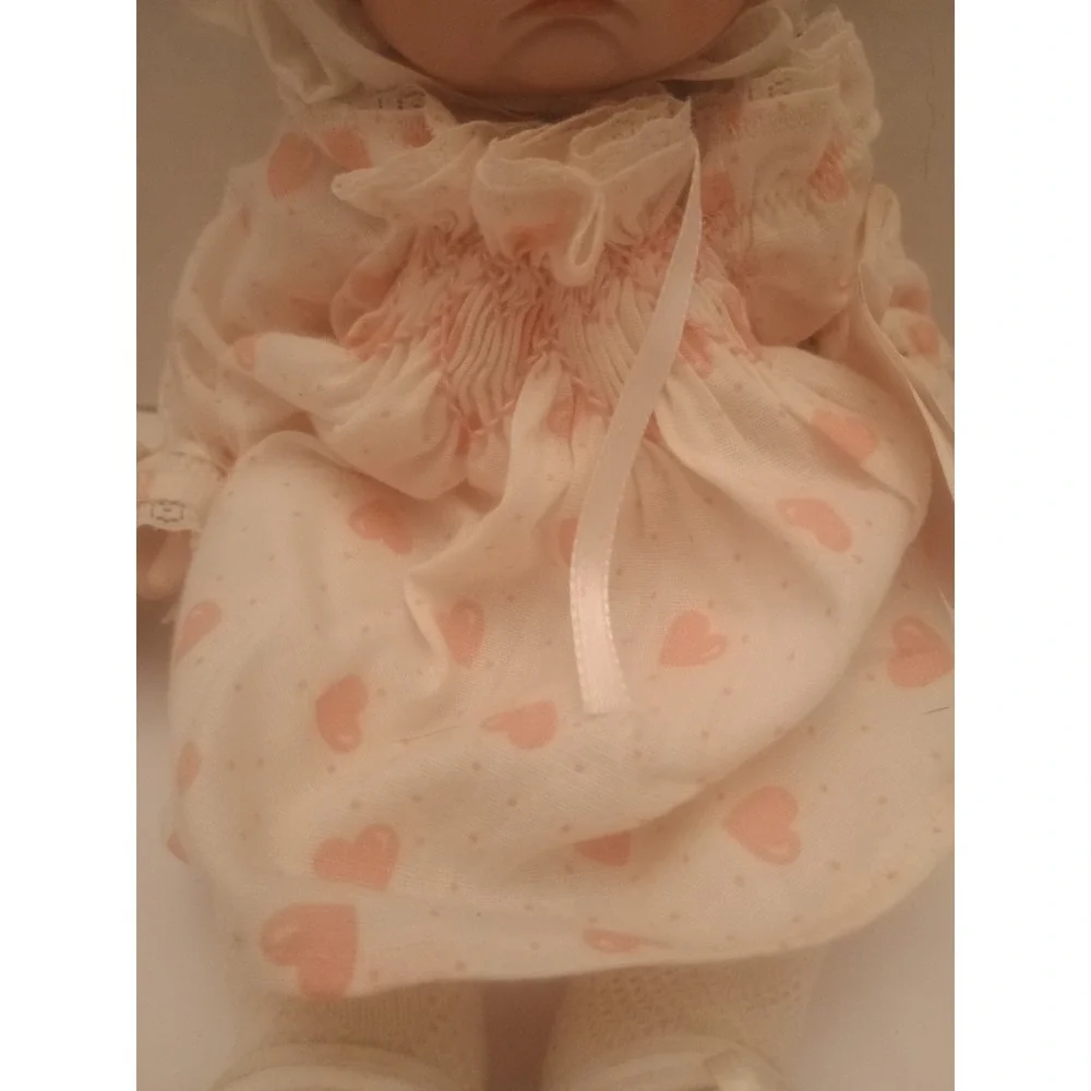 Vintage Ruth's Playmates Sleeping Doll Soft Bodied Porcelain Head & Hands 12
